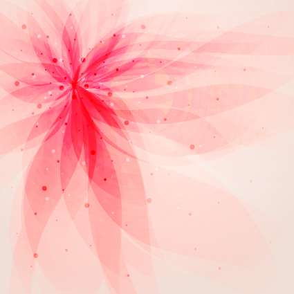 Dream abstract flower background vector map