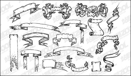 Go Media production Set12-old pattern Ribbon