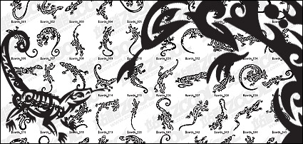 Vector gecko
