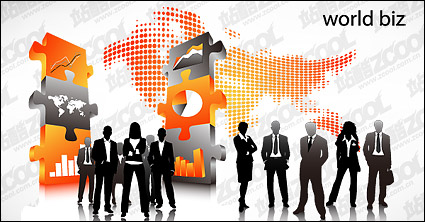 Business people illustrations