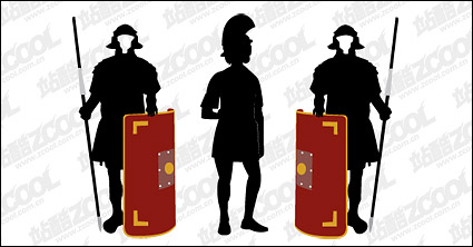 Samurai armor foreign silhouette