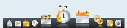 CSS + JS achieve the Macintosh (MAC) OS system navigation bar (blinding + realistic)