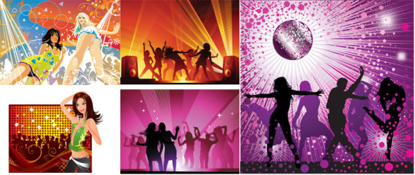 Disco Music Vector
