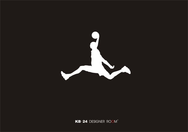 - Kobe Bryant fly vector LOGO