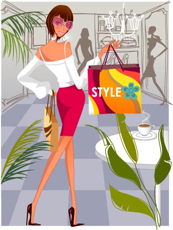 Women's fashion shopping material 4