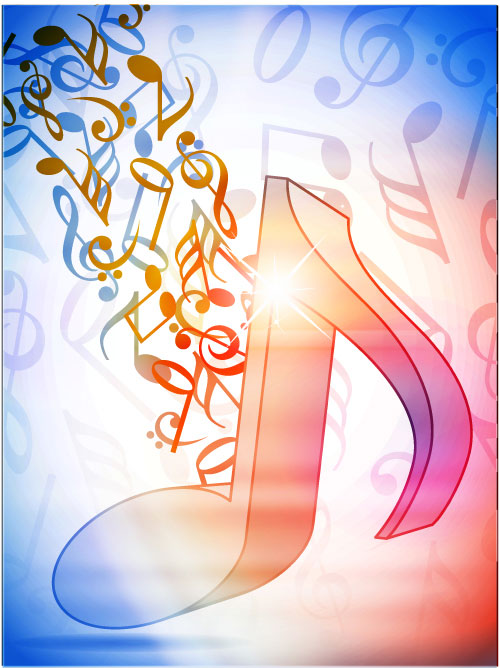 Dynamic music notation 01 - vector