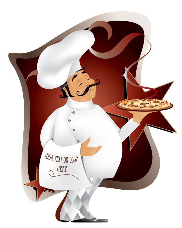 Cartoon Western waiter 03 - vector