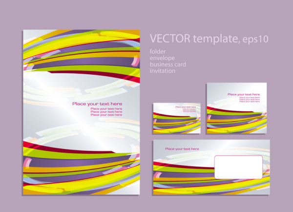 Foreign book design 02-- vector material