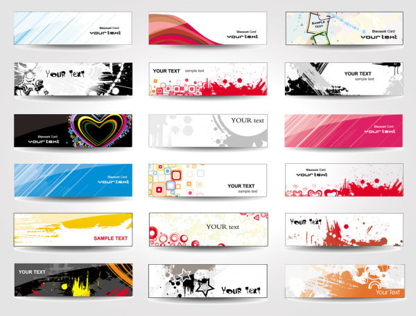 Quality card material 03 - vector