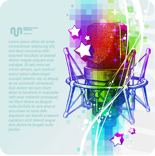 The trend texture pattern 08 - vector material