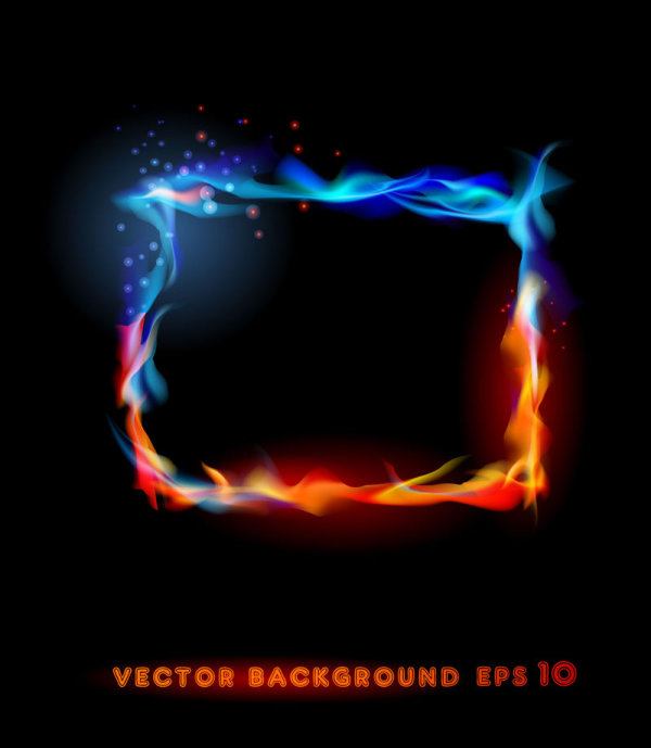 Flame effects 04 - vector material