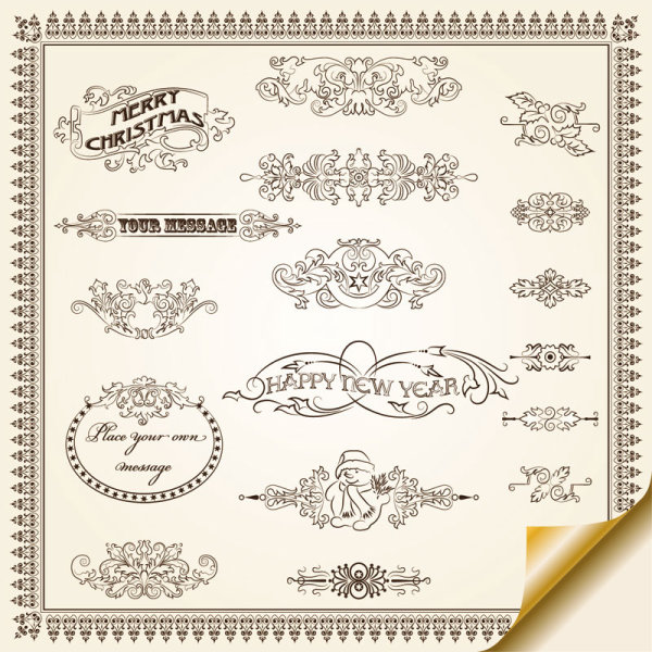 European border 02 - vector material