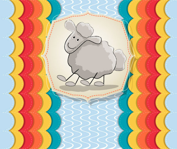 Cartoon illustrator 01 - vector material