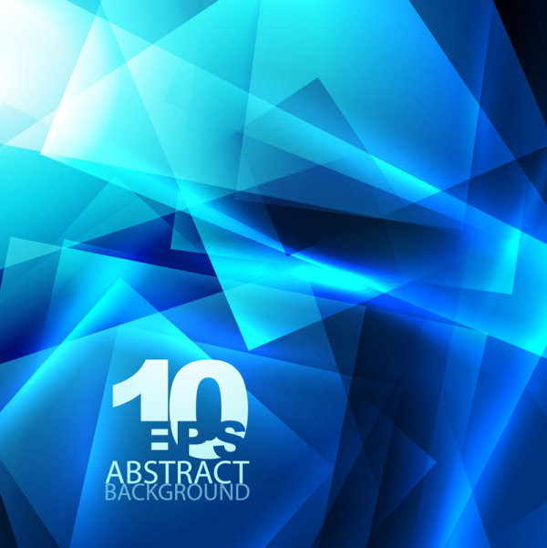 Blue Motion technology background 02 - vector material