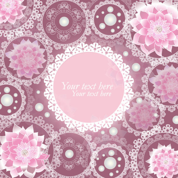 Pattern background 02 - vector material