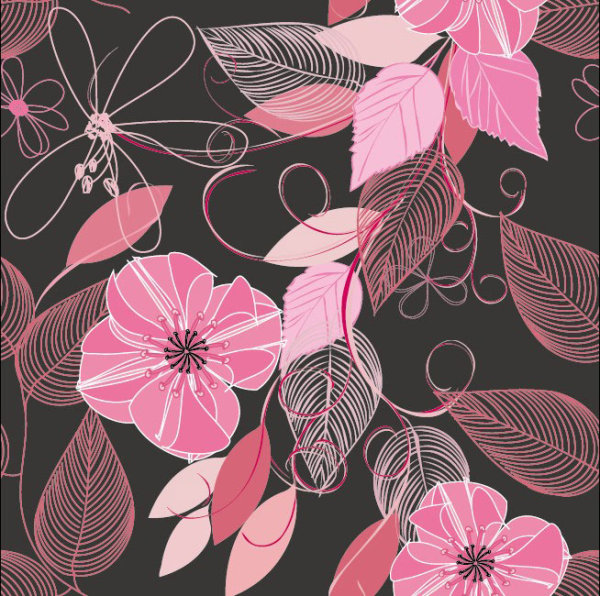 Patterns background 02 - vector material