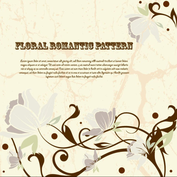 Line art pattern background 04 - vector material