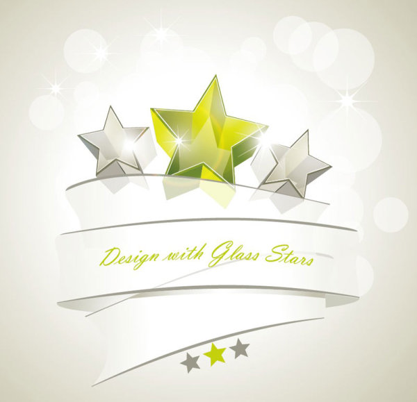 Dynamic star background - Vector