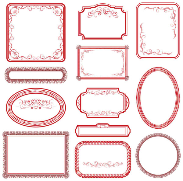 A festive lace pattern - Vector