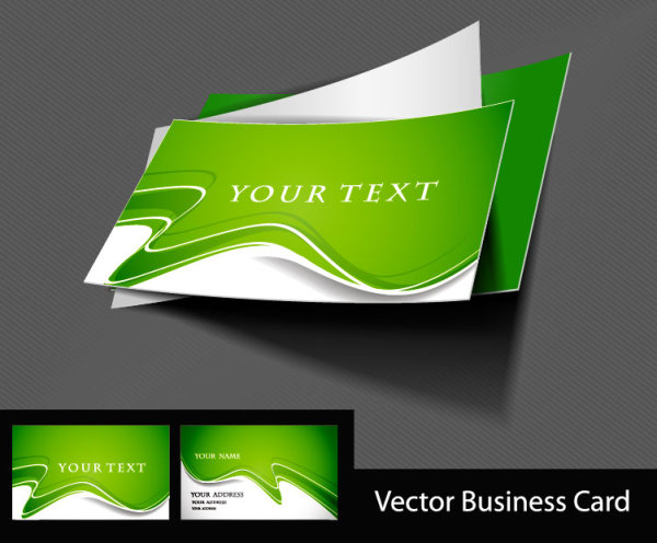 Trend card template 03 - vector material