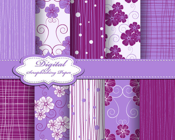 Beautiful wove background vector material -1