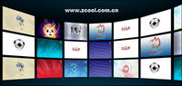 3d picture of cool wall flash + xml document Sources