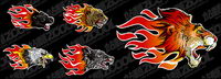 cool head animal vector material