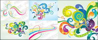 Line design elements vector material