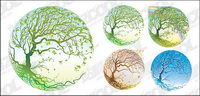 seasons vector