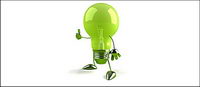 Green light kid picture material