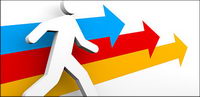 3D Color and the little arrow image material