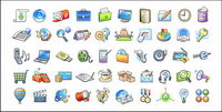 A set of web design icon vector decorative material