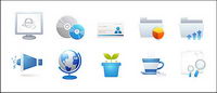 Today Series icon vector material-2