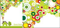 Vector green house material