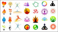 Easy vector graphic design material