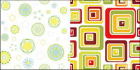 Fashion background vector graphics material