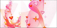 Dream of love element vector material