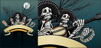 Vector skull bone material
