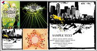 the trend of the design vector illustration material