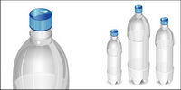 Vector bottle blank material