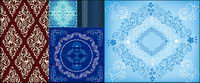 Continental practical pattern vector material