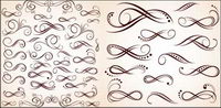 Variety of pattern element vector material