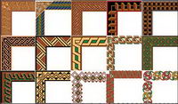 Simple practical border vector Series -3 (50P)