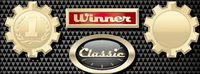 Icon about racing car