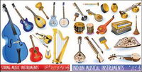 Musical instrument vector icon