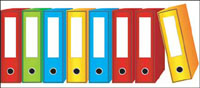 Folder vector material