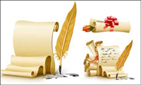 Roll series vector material