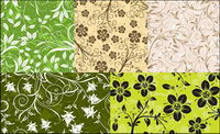 5 fashion pattern vector material