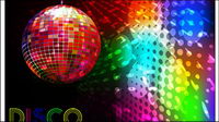 Vector musical theme of the trend