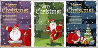 Funny Santa Claus vector